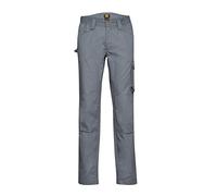 Performance Rock Light - Pantaloni da Lavoro in Cotone ISO 13688:2013, Grigio Acciaio, Taglia L
