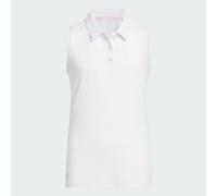 Performance Sleeveless Polo Shirt Kids White 11-12A