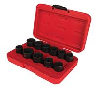 Performance Tool M991 - Set di 11 chiavi a bussola per dadi con capocorda da 17, 18,5, 20, 21,5, 23, 24,5 o 26 mm e 3/4, 13/16, 1 e 1-1/8 pollici