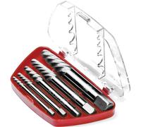 PERFORMANCE TOOL W2966 - Set di estrattori per Viti Resistenti per la rimozione di Viti danneggiate, Borchie rotte, Viti di Fissaggio e raccordi per Tubi con Custodia