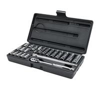Performance Tool W36901 - Set di chiavi a bussola SAE da 1/4", 22 pezzi