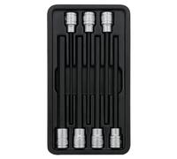 Performance Tool W38751 3/8" Drive Metric 7 Piece Hex Bit Set