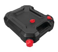 PERFORMANCE TOOL W4076 Contenitore di Scarico dell'olio da 10 Litri, pozzo di Scarico Profondo, Maniglie Integrate, guarnizioni in Gomma di Tenuta, Nero