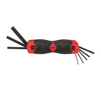 Performance Tool W80282 SAE - Set di 8 Chiavi esagonali Pieghevoli