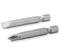 Performance Tool W8598 1/4 x 2 & #2 x 2 Set di punte per cacciavite