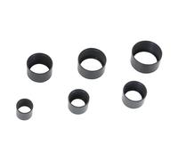 PERFORMANCE TOOL W89220-7 - Manicotto di Ricambio in Gomma Nero, 5 Pezzi