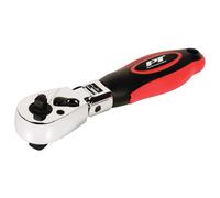 PERFORMANCE TOOL W9116 - Cricchetto tozzo a doppia testa flessibile da 1/4" e 3/8"