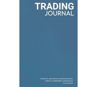 Performance Tracking Trading Journal with 175 Trades, 25 weekly Reviews & 200 Pages - Log Book for Stock Market, Forex, Options, Crypto, Ideal for Day Traders, Swing Traders, Positional Traders