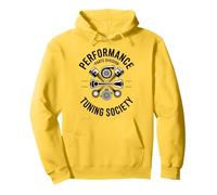 Performance Tuning Society Engine Pistons Turbocharger Felpa con Cappuccio