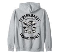 Performance Tuning Society Engine Pistons Turbocharger Felpa con Cappuccio