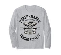 Performance Tuning Society Engine Pistons Turbocharger Maglia a Manica