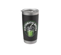 Performativo Matcha Lover Gen Z Estetica Performativa Maschio Bicchiere termico in acciaio inox doppia parete