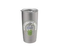 Performativo Matcha Lover Gen Z Performativo Maschio Bicchiere termico in acciaio inox doppia parete