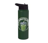 Performativo Matcha Lover Gen Z Performativo Maschio Stainless Steel Insulated Water Bottle