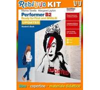 PERFORMER B2 UPDATED - STUDENT'S BOOK (LDM) (9788808469960) - Libro Scolastico + Kit Scuola con Copertine Rebillo