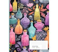 Perfume Lover's Graph Paper Notebook: 5x5 Grid, 200 Pages, for Math, Journaling, Sketches, and Everyday Notes
