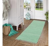 Pergamon Jolly Cotton passatoia 100% Cotone - Fatta a Mano & Lavabile - passatoia da Cucina, Tappeto da corridoio o per Il Soggiorno - Facile da Mantenere & Resistente - Molti Colori & Misure