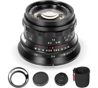 PERGEAR 35mm F1.4 Full-Frame Obiettivo con messa a fuoco manuale, compatibile con fotocamere Sony E-Mount A7RIII A7RIV A7S A7SII A7SIII A9 A7C A6400 A6000 A6600 A6100 A6500 A6300