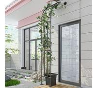 Pergola ad arco da giardino - Supporto per piante resistente alle intemperie per matrimoni e decorazioni per esterni, struttura durevole