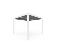 Pergola Bioclimatica 3x3 m Bianca - Alluminio, Lamelle Orientabili - Resistente e Facile da Usare per Spazi Esterni Eleganti Verdelook