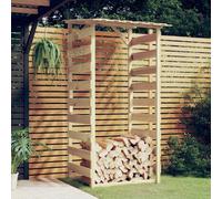 vidaXL Pergola con Tetto 100x90x200 cm in Legno di Pino Impregnato