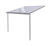 PERGOLA DA ESTERNO "PATIO" IN ALLUMINIO ANTRACITE E POLICARBONATO TRASPARENTE...