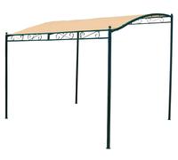 Pergola da Giardino 2,5x3m in Acciaio Bauer Beige