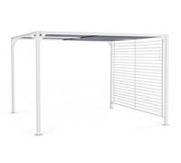 Pergola da Giardino 3x3,6xh2,1m Noah Bianca