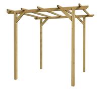Pergola da Giardino 3x3 metri con struttura in Legno per Esterni