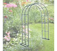 Pergola da giardino con arco per piante rampicanti, traliccio decorativo per matrimoni e feste all'aperto, arco in metallo disponibile in 0,8 x 2 m, 1,4 x 2,3 m, 3 x 2,5 m