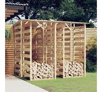 Pergola da giardino con tetto, 100 x 90 x 200 cm, pergola in legno di pino impregnato e legno di abete massiccio, riparo decorativo in legno per esterni, durevole