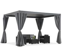 Pergola da terrazzo autoportante Lagos Premium 3x3 Garden Point antracite