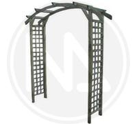 Pezzi 1 - PERGOLA AD ARCO LEGNO IMPREGN. PAPILLON 210X70X230HCM