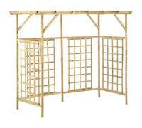 Pergola für 3 Mülltonnen Kiefernholz Imprägniert
