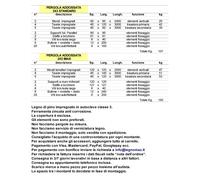 Pergola in legno addossata a parete in pino impregnato e staffe incluse