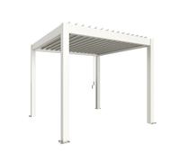 Pergola in metallo Biohort bianco 312x312x264 cm Bianco