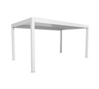 Pergola in metallo Biohort bianco 515,5x312x264 cm Bianco