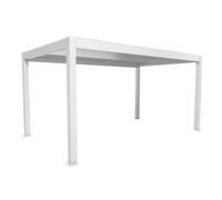 Pergola in metallo Biohort bianco/argento 515,5x312x264 cm Bianco