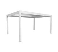 Pergola in metallo Biohort bianco/argento 515,5x367,5x264 cm Bianco