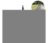 Pergola Obelisco A Torre, Supporto In Tubo Nero In Acciaio Inossidabile | Traliccio Di Supporto Per Vite Rampicante Alto E Leggero 850 G Di Assemblaggio Semplice Modulare Utilizzato Per Il