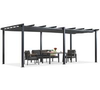 Pergola terrazzato Barbados 3x6 m Garden Point antracite