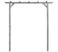 Pergolato da Giardino Grigio 200x40x205 cm in Pino Impregnato