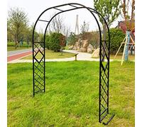 Pergolato in metallo - Arco nuziale per giardino esterno/interno, supporto per arrampicata perfetto per viti e piante rampicanti, ideale per anniversari, compleanni, addio al nubilato, sfondi