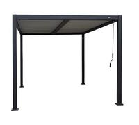 PERGOLE BIOCLIMATICHE ANTRACITE MISURA 3X3 OPPURE 3X4 H.2.4 MT