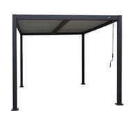 PERGOLE BIOCLIMATICHE ANTRACITE MISURA 3X3 OPPURE 3X4 H.2.4 MT
