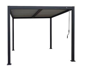PERGOLE BIOCLIMATICHE ANTRACITE MISURA 3X3 OPPURE 3X4 H.2.4 MT