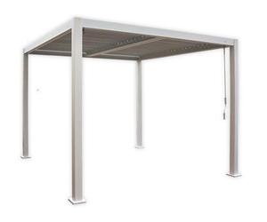 PERGOLE BIOCLIMATICHE BIANCHE MISURA 3X3 OPPURE 3X4 H.2.4 MT