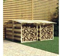 Pergole con Tetto 4 pz 100x90x100 cm Legno di Pino Impregnato