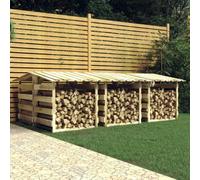vidaXL Pergole con Tetto 6 pz 100x90x100 cm Legno di Pino Impregnato