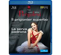 Music Blu-Ray Giovanni Battista Pergolesi - Il Prigionier Superbo / La Serva Pad
